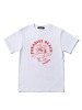 PB 화이트 크루넥 반팔 티셔츠&#039;